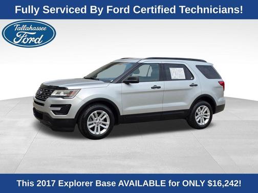 Ingot Silver Metallic 2017 Ford Explorer Base