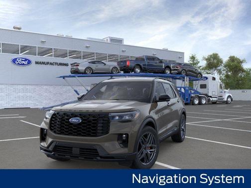 Gray 2026 Ford Explorer ST-Line