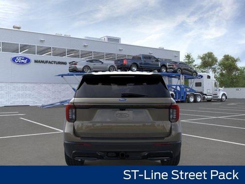 Gray 2026 Ford Explorer ST-Line