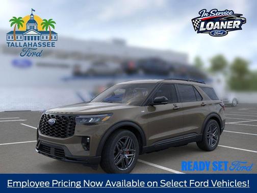 Gray 2026 Ford Explorer ST-Line