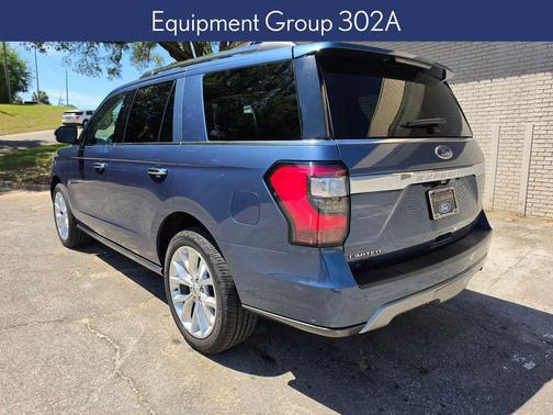 Blue Metallic 2018 Ford Expedition Limited