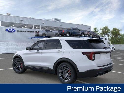 Space White Metallic 2026 Ford Explorer ST-Line