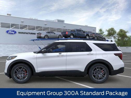 Star White 2026 Ford Explorer ST-Line