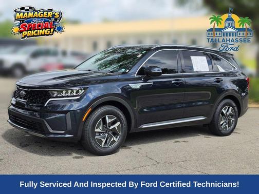 Gravity Blue 2021 Kia Sorento Hybrid S