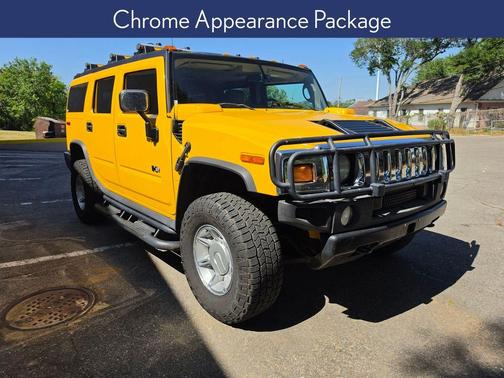 Yellow 2004 Hummer H2