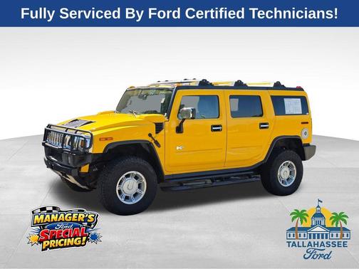 Yellow 2004 Hummer H2