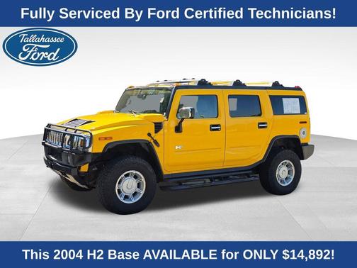 Yellow 2004 Hummer H2