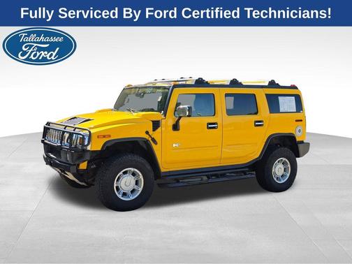 Yellow 2004 Hummer H2