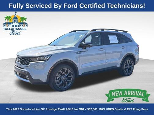 Wolf Gray 2023 Kia Sorento X-Line SX Prestige
