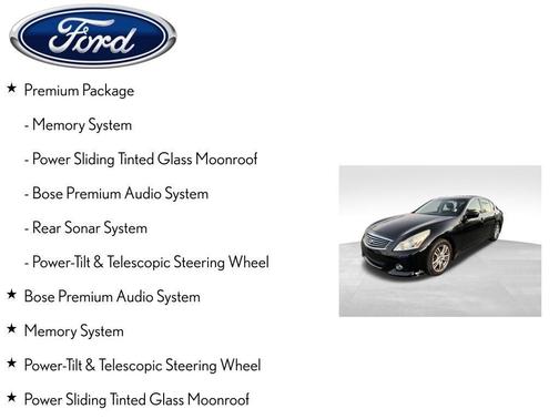 2013 INFINITI G37 Journey