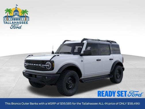 Oxford White 2026 Ford Bronco Outer Banks