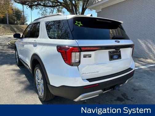 Star White 2026 Ford Explorer Platinum
