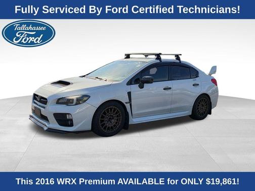 Crystal White Pearl 2016 Subaru WRX Premium