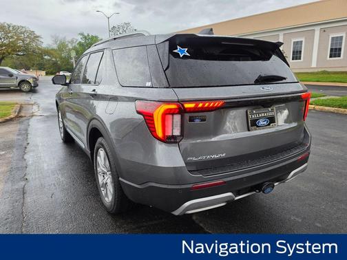 Carbonized Gray Metallic 2026 Ford Explorer Platinum