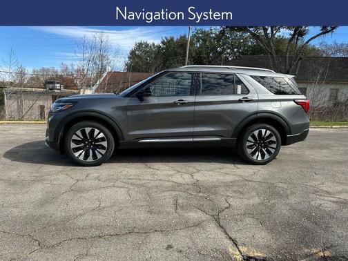 Carbonized Gray Metallic 2026 Ford Explorer Platinum