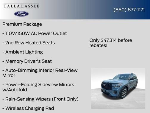 2025 Ford Explorer ST-Line