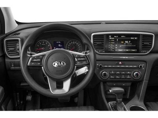 Black Cherry 2021 Kia Sportage LX