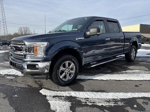 Blue 2018 Ford F-150
