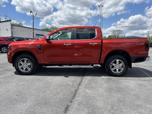 Hot Pepper Red Metallic Tinted Clearcoat 2024 Ford Ranger Lariat