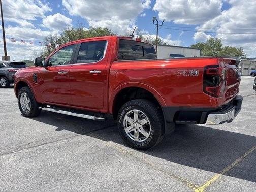 Hot Pepper Red Metallic Tinted Clearcoat 2024 Ford Ranger Lariat