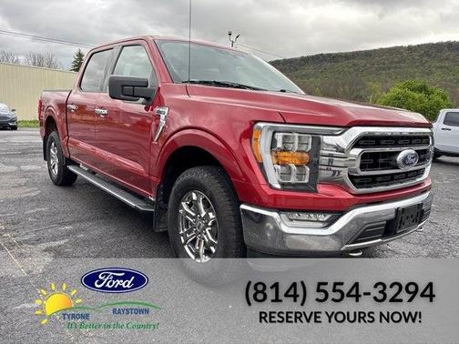 Red Metallic 2021 Ford F-150