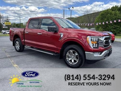 Red Metallic 2021 Ford F-150