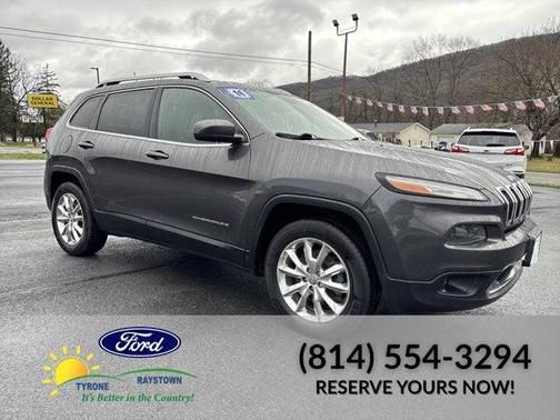 Granite Crystal Clearcoat Metallic 2014 Jeep Cherokee Limited