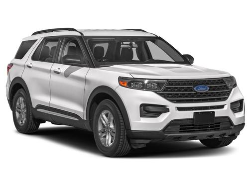 Gray 2023 Ford Explorer XLT