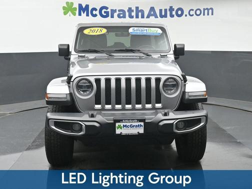 Billet Silver Metallic Clearcoat 2018 Jeep Wrangler Unlimited Sahara