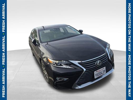 Black 2017 Lexus ES 350 Base
