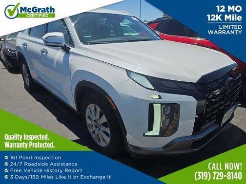 Hyper White 2025 Hyundai PALISADE SEL
