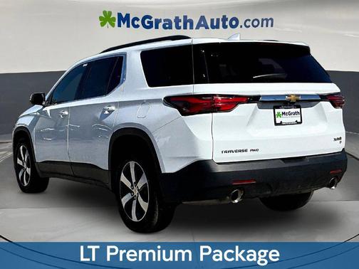 Summit White 2023 Chevrolet Traverse LT Leather