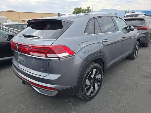 Gray 2025 Volkswagen Atlas Cross Sport 2.0T SE w/Technology 4MOTION