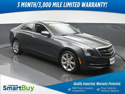 Phantom Gray Metallic 2016 Cadillac ATS 2.0L Turbo