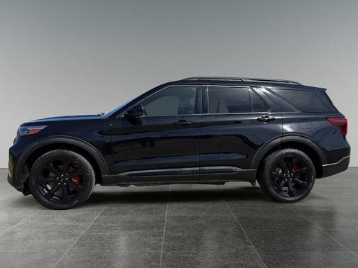 AGATE BLACK METALLIC 2022 Ford Explorer ST