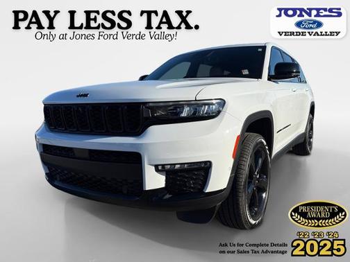 Bright White Clearcoat 2024 Jeep Grand Cherokee LIMITED