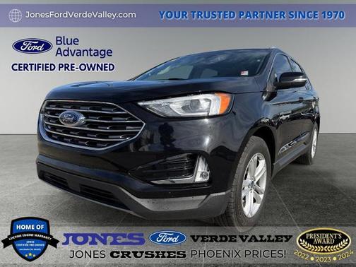 AGATE BLACK METALLIC 2020 Ford Edge SEL