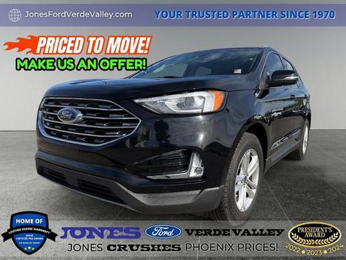 AGATE BLACK METALLIC 2020 Ford Edge SEL