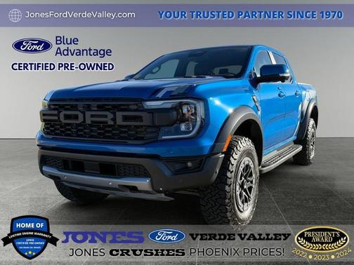 VELOCITY BLUE METALLIC 2024 Ford Ranger RAPTOR
