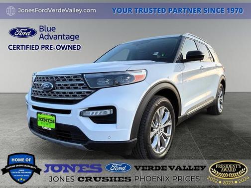 OXFORD WHITE 2023 Ford Explorer LIMITED