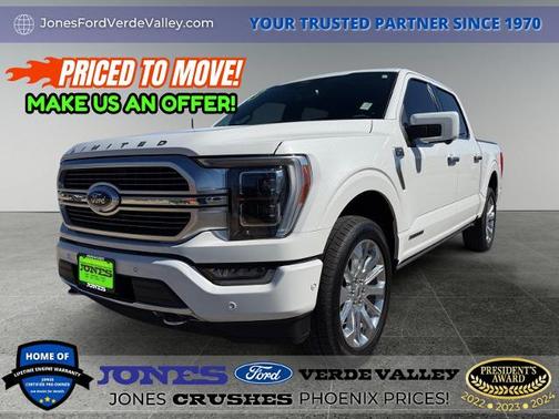STAR WHITE METALLIC TRICOAT 2023 Ford F-150 LIMITED