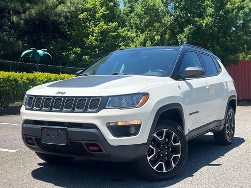 White Clearcoat 2019 Jeep Compass Trailhawk