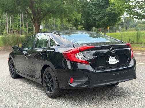 Crystal Black Pearl 2018 Honda Civic LX