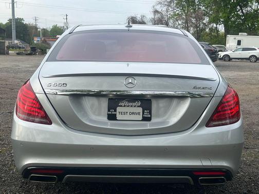Silver 2017 Mercedes-Benz S-Class 4MATIC