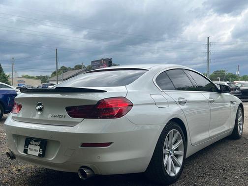 White Metallic 2013 BMW 640 Gran Coupe 640i Gran Coupe