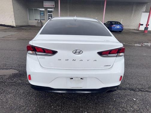 Quartz White Pearl 2019 Hyundai SONATA Limited