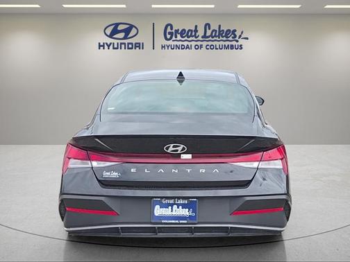 Black 2025 Hyundai ELANTRA SEL Sport
