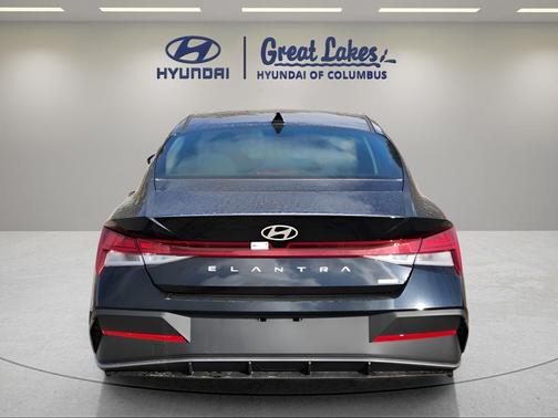 Black 2026 Hyundai ELANTRA HEV Blue