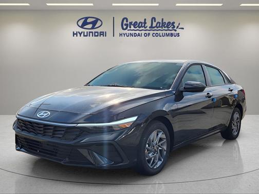 Black 2026 Hyundai ELANTRA HEV Blue