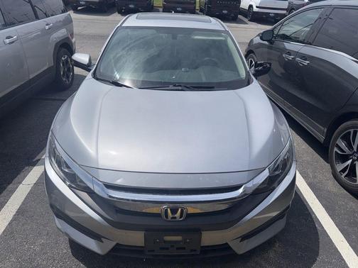 Lunar Silver Metallic 2017 Honda Civic EX